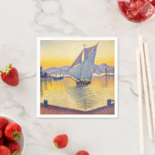 Paul Signac - The Port at Sunset, Opus 236 Servet (Insitu)