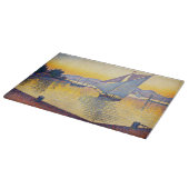 Paul Signac - The Port at Sunset, Opus 236 Snijplank (Hoek)