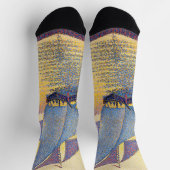 Paul Signac - The Port at Sunset, Opus 236 Sokken (Top)