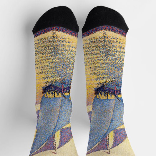 Paul Signac - The Port at Sunset, Opus 236 Sokken (Top)