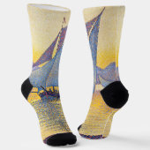 Paul Signac - The Port at Sunset, Opus 236 Sokken (Gebogen)