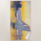 Paul Signac - The Port at Sunset, Opus 236 Strandlaken (Voorkant)