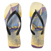 Paul Signac - The Port at Sunset, Opus 236 Teenslippers (Voetbed)