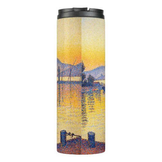 Paul Signac - The Port at Sunset, Opus 236 Thermosbeker (Achterkant)