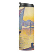 Paul Signac - The Port at Sunset, Opus 236 Thermosbeker (Geroteerd rechts)