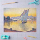 Paul Signac - The Port at Sunset, Opus 236 Tissuepapier (Craft)