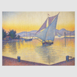 Paul Signac - The Port at Sunset, Opus 236 Tissuepapier
