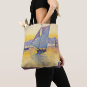 Paul Signac - The Port at Sunset, Opus 236 Tote Bag (Dichtbij)
