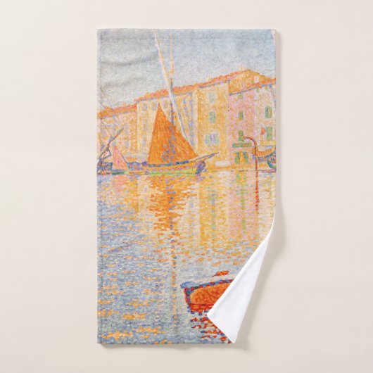 Paul Signac - The Red Buoy, Saint-Tropez Bad Handdoek (Handdoek)