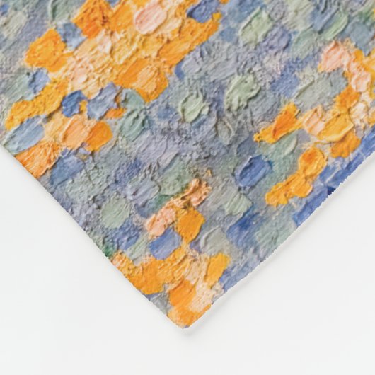 Paul Signac - The Red Buoy, Saint-Tropez Fleece Deken (Hoek)