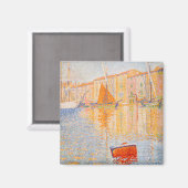 Paul Signac - The Red Buoy, Saint-Tropez Magneet (Voorkant / Achterkant)