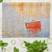 Paul Signac - The Red Buoy, Saint-Tropez Theedoek (Gevouwen)