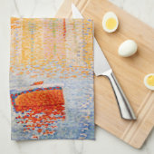 Paul Signac - The Red Buoy, Saint-Tropez Theedoek (Quarter Fold)