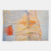 Paul Signac - The Red Buoy, Saint-Tropez Theedoek (Horizontaal)