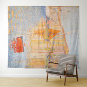 Paul Signac - The Red Buoy, Saint-Tropez Wandkleed (In Situ (horizontaal))