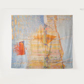 Paul Signac - The Red Buoy, Saint-Tropez Wandkleed (Voorkant (horizontaal))