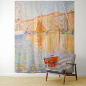 Paul Signac - The Red Buoy, Saint-Tropez Wandkleed (In situ)