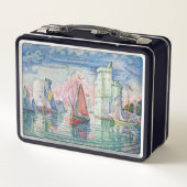 Paul Signac - Toegang tot de haven van La Rochelle (Achterkant)