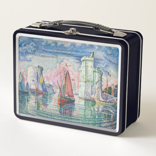 Paul Signac - Toegang tot de haven van La Rochelle (Voorkant)