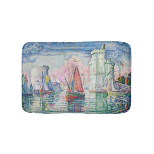 Paul Signac - Toegang tot de haven van La Rochelle Badmat