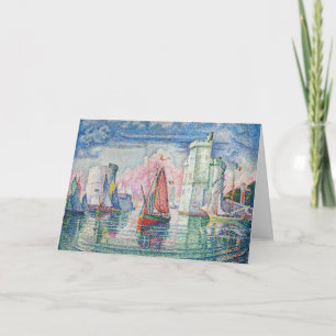 Paul Signac - Toegang tot de haven van La Rochelle Kaart