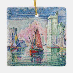 Paul Signac - Toegang tot de haven van La Rochelle Keramisch Ornament