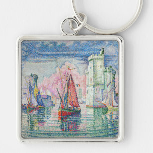 Paul Signac - Toegang tot de haven van La Rochelle Sleutelhanger