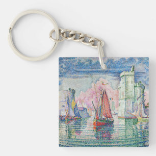 Paul Signac - Toegang tot de haven van La Rochelle Sleutelhanger