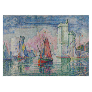 Paul Signac - Toegang tot de haven van La Rochelle Snijplank