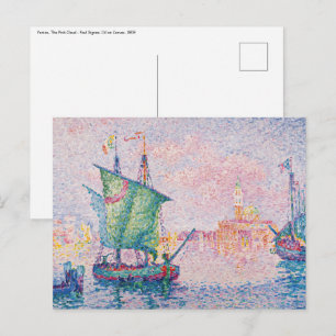 Paul Signac - Venetië, de roze wolk Briefkaart