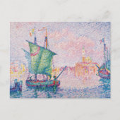 Paul Signac - Venetië, De Roze Wolk Briefkaart (Voorkant)