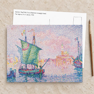 Paul Signac - Venetië, De Roze Wolk Briefkaart