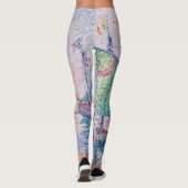 Paul Signac - Venetië, de roze wolk Leggings (Achterkant)