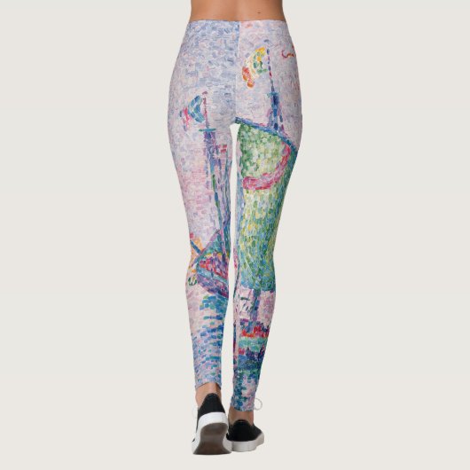 Paul Signac - Venetië, de roze wolk Leggings (Achterkant)