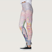 Paul Signac - Venetië, de roze wolk Leggings (Links)