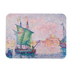 Paul Signac - Venetië, de roze wolk Magneet
