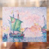 Paul Signac - Venetië, de roze wolk Raamsticker (Vel 2)