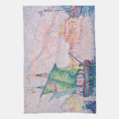 Paul Signac - Venetië, de roze wolk Theedoek (Verticaal)