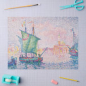 Paul Signac - Venetië, de roze wolk Tissuepapier (Craft)