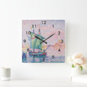 Paul Signac - Venetië, de roze wolk Vierkante Klok (Huis)