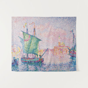 Paul Signac - Venetië, de roze wolk Wandkleed