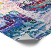 Paul Signac Venice, de roze wolk Poster (Hoek)