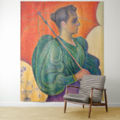 Paul Signac - Vrouw met een Parasol Wandkleed (In situ)