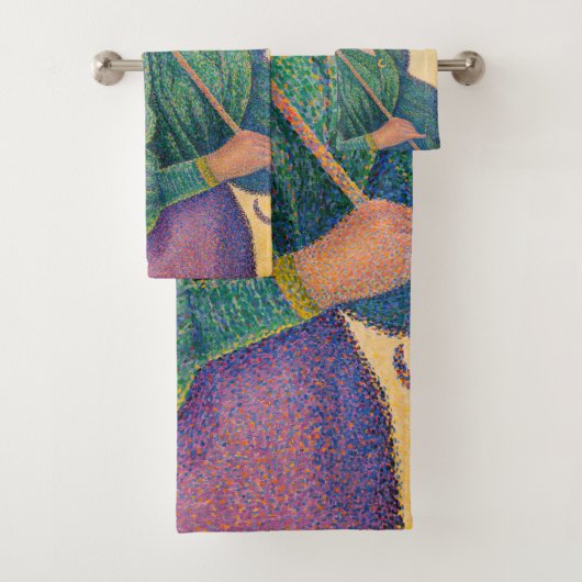 Paul Signac - Vrouw met parasol Bad Handdoek (Insitu)