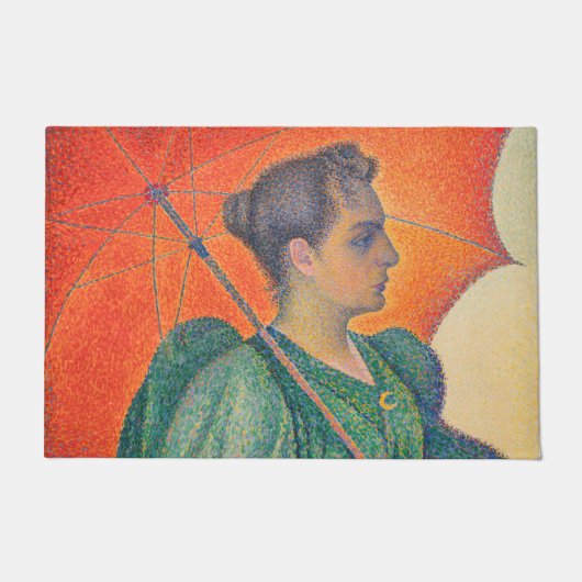 Paul Signac - Vrouw met parasol Deurmat (Voorkant)