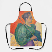 Paul Signac - Vrouw met parasol Schort (Voorkant)