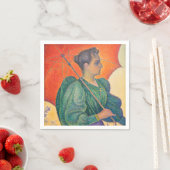 Paul Signac - Vrouw met parasol Servet (Insitu)