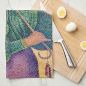 Paul Signac - Vrouw met parasol Theedoek (Quarter Fold)