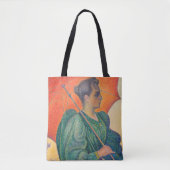 Paul Signac - Vrouw met parasol Tote Bag (Voorkant)