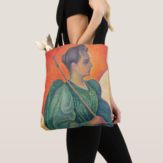 Paul Signac - Vrouw met parasol Tote Bag (Dichtbij)